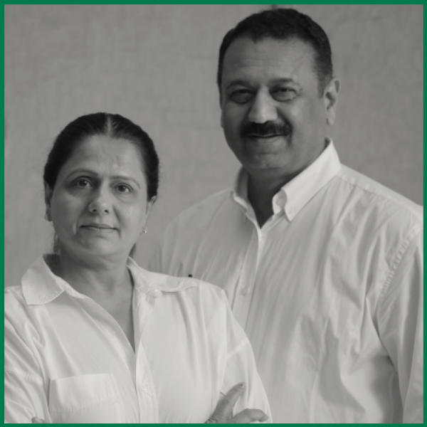 Mr Parag Dholakia and Mrs Namrata Dholakia of Dholakia Tobacco Pvt. Ltd.