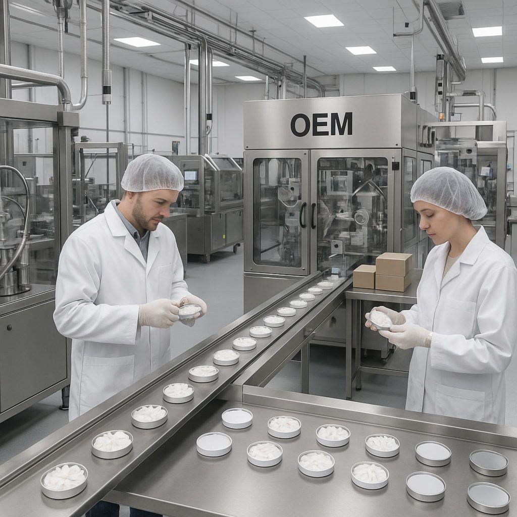 OEM (Original Equipment Manufacturer) nicotine pouch manufacturing